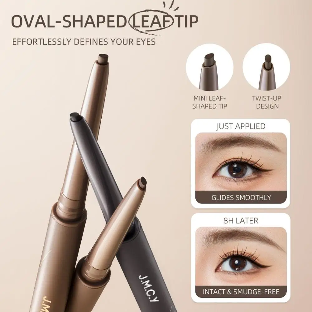 スリムジェルアイライナーペン – 滑らかでウォータープルーフ、にじみにくい、高発色、滑らかに滑る、マルチカラー、長持ちするアイメイク