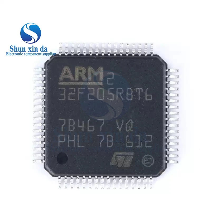 STM32F205RBT6 STM32F205RCT6 STM32F205RET6 STM32F205RGT6 STM32F205VCT6 STM32F205VET6 STM32F205VGT6 STM32F205ZET6 LQFP-64/100/144 #4