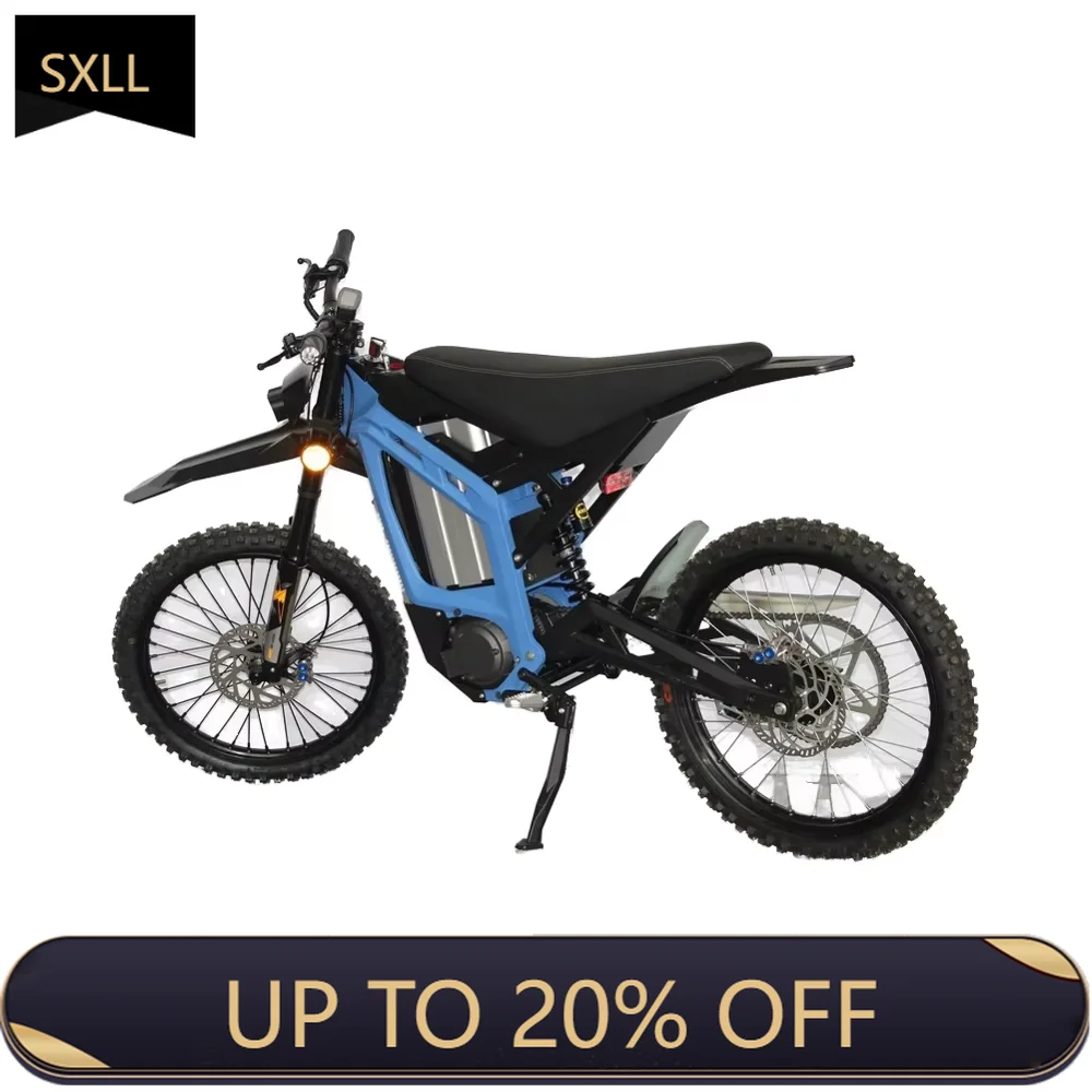 SXLL 2025 New Sale Electric Mini Off-Road Motorcycle Brushless Motor Disc Brake F/R Electric Start