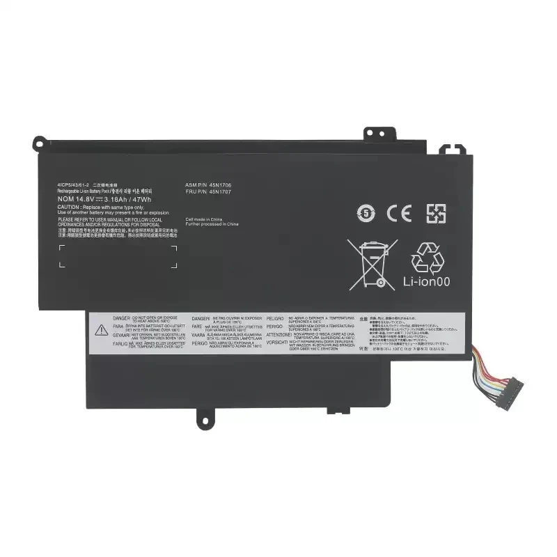 

14.8V 47Wh New Battery For Lenovo Thinkpad S1 Yoga12 20CDCTO1WW 20CDA068CD 45N1704, 45N1705, 45N1706, 45N1707
