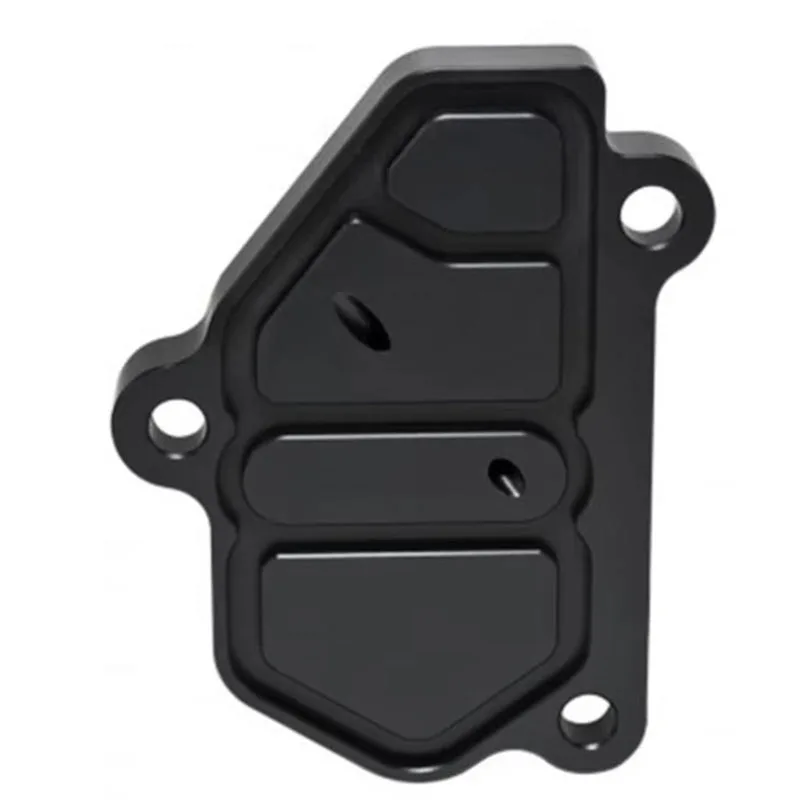 Custom CNC Machining Aluminum Anodized Finished for CNC Auto VTEC Block Off Plate Parts