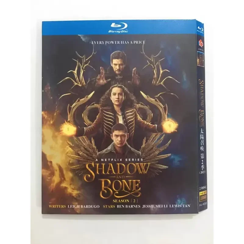 

BD Blu-ray High Definition TV Series Sun Call Seasons 1–2 Shadow and Bone 4-Disc Box
