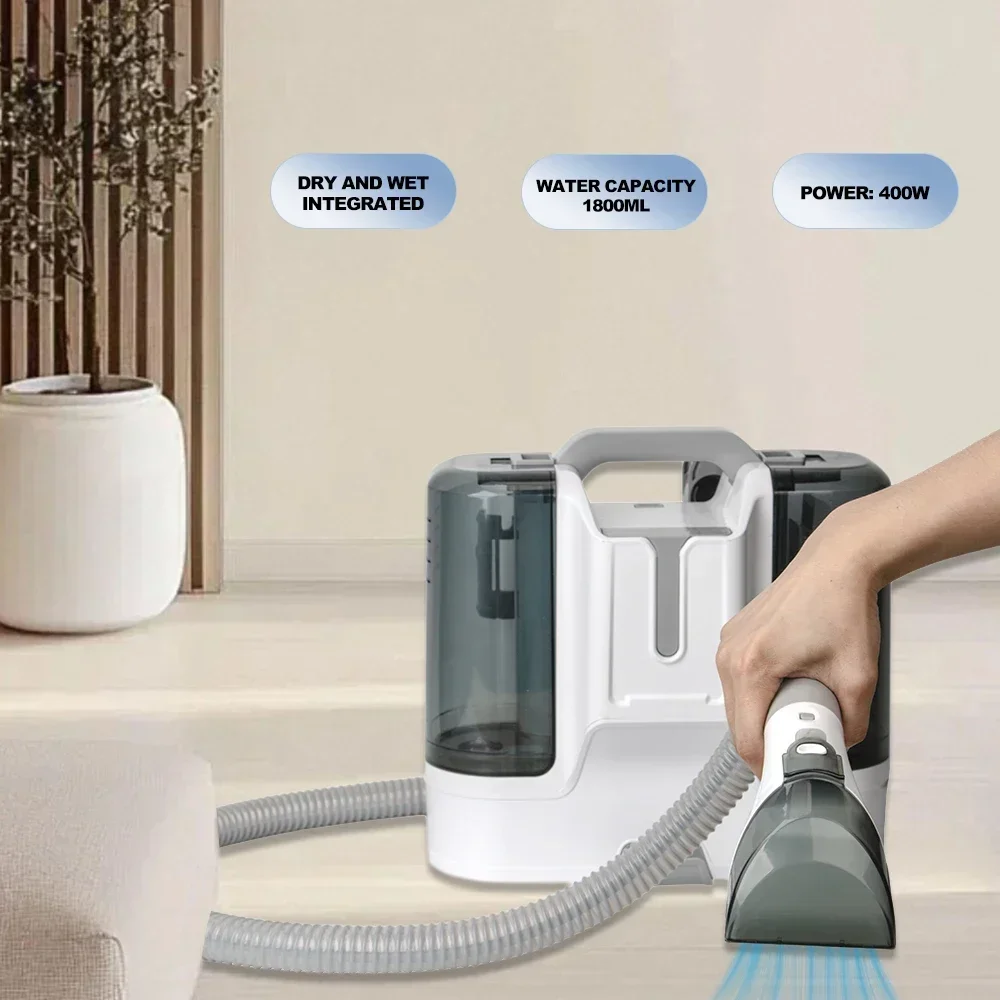 Disponibile Macchina professionale per la pulizia dei divani asciutti e bagnati Macchina De Nettoyage De Tapis Canister Detergente profondo per tappeti multifunzionale