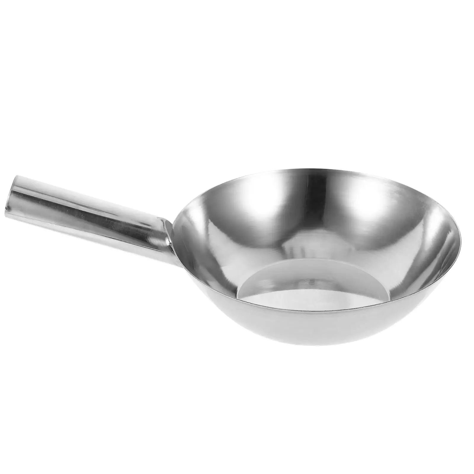 

Water Ladle Steel Soup Scoop Ramen Spoon Kitchen Tool Stainless Steel Soup Spoons Serving Spoons Plant Watering Bath Rinser