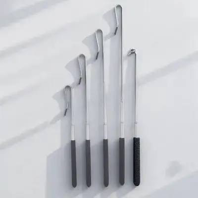 4Pcs Adjustable Puppet Control Rod Metal Hand Sticks Extendable Arm Control Accessories for Stage Performances 20-55cm