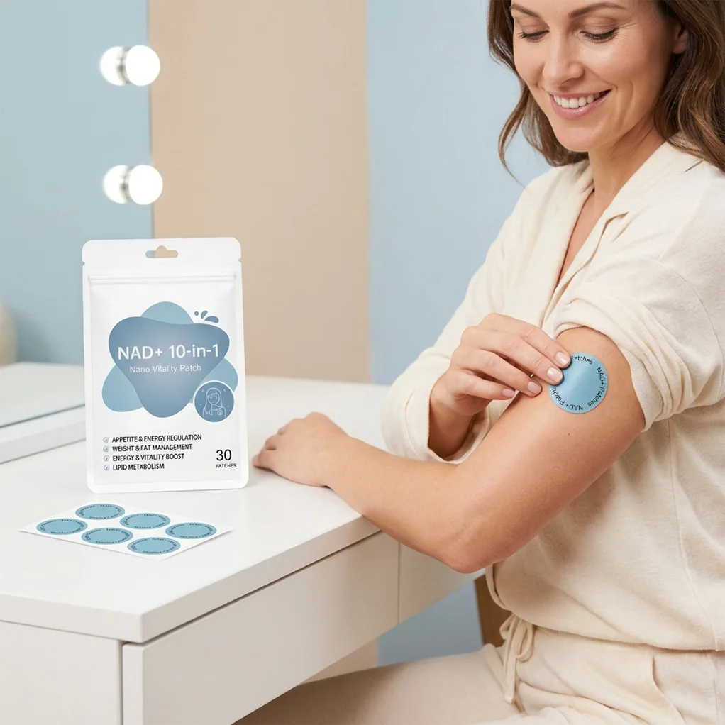 Nano Vitality Care Daily Wellness Skin Nourishing Portable Easy Apply For Healthy Lifestyle Journey Body Care Patches