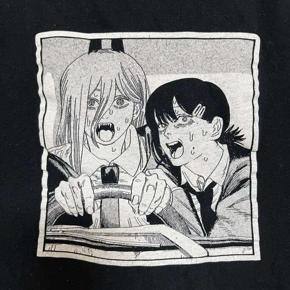 Chainsaw man Power Kobeni Koma-t T-Shirt tops size L Used JP Y51