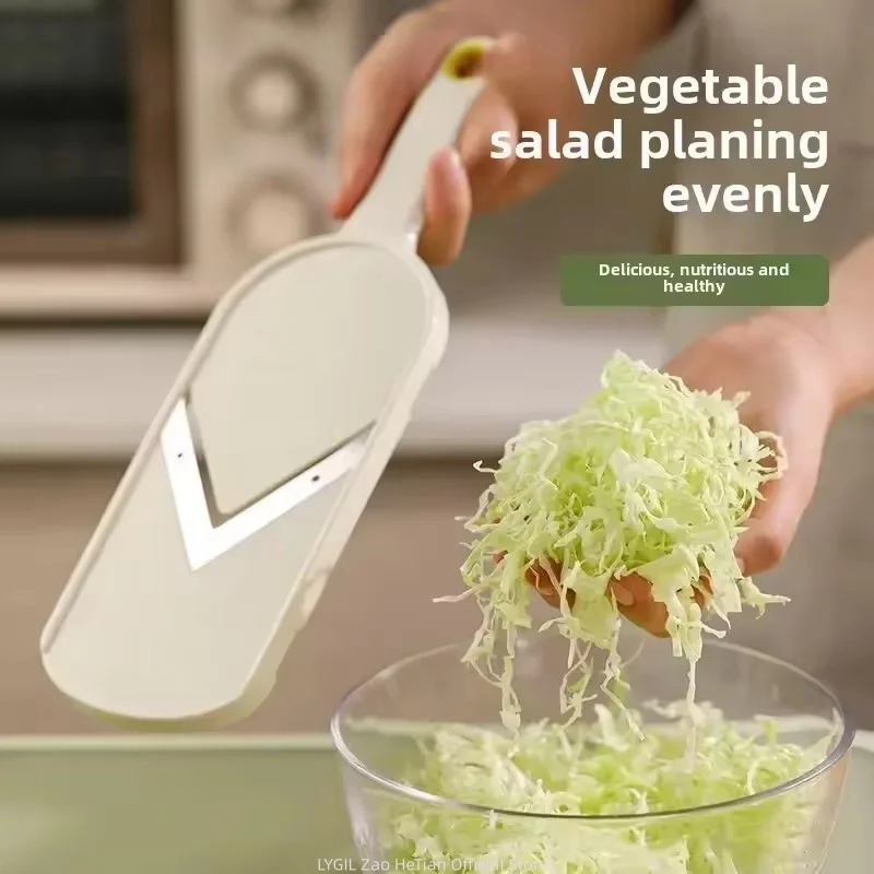 

Cabbage Grater, Onions Cucumbers Potatoes Cabbage Scraping for Salad Cutting, Ultra-fine Slicing and Shredding Tool Kitchen Tool