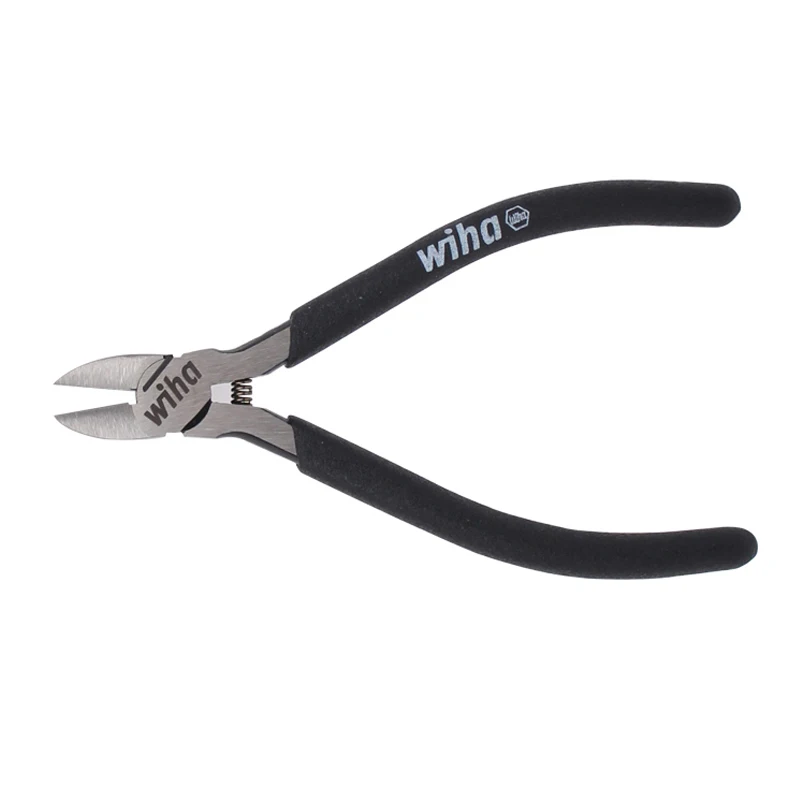 Wiha 45965 Black Forest Classic Precision Diagonal Jaw Pliers 125MM Suitable For Cutting Plastics Or Soft Materials