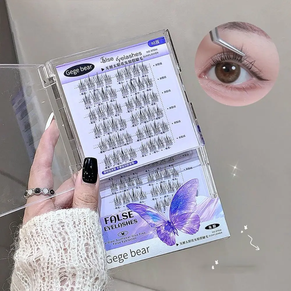 ขนตาปลอมแบบติดเอง ไม่ต้องใช้กาว ติดทนนาน ใช้ซ้ำได้ สำหรับผู้หญิง/เด็กผู้หญิง