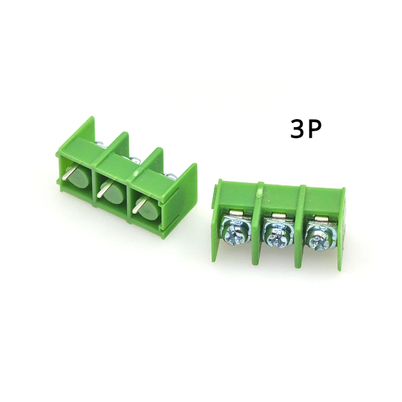 Green Wiring Terminal KF8500 8.5mm Spacing Green Spliceable Connector 2P 3P 4P Screw Fixed Cable