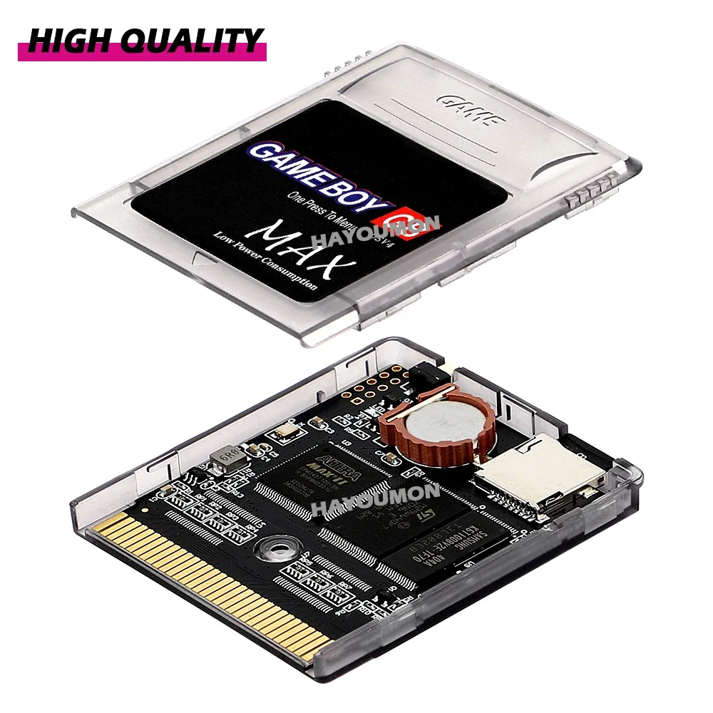 2000 في 1 OS V4 GB MAX Flashmaster Cartridge بطاقة الألعاب لأجهزة Gameboy/Gameboy Color/GBA SP وحدات تحكم الألعاب مع بطاقة TF سعة 8 جيجابايت #6