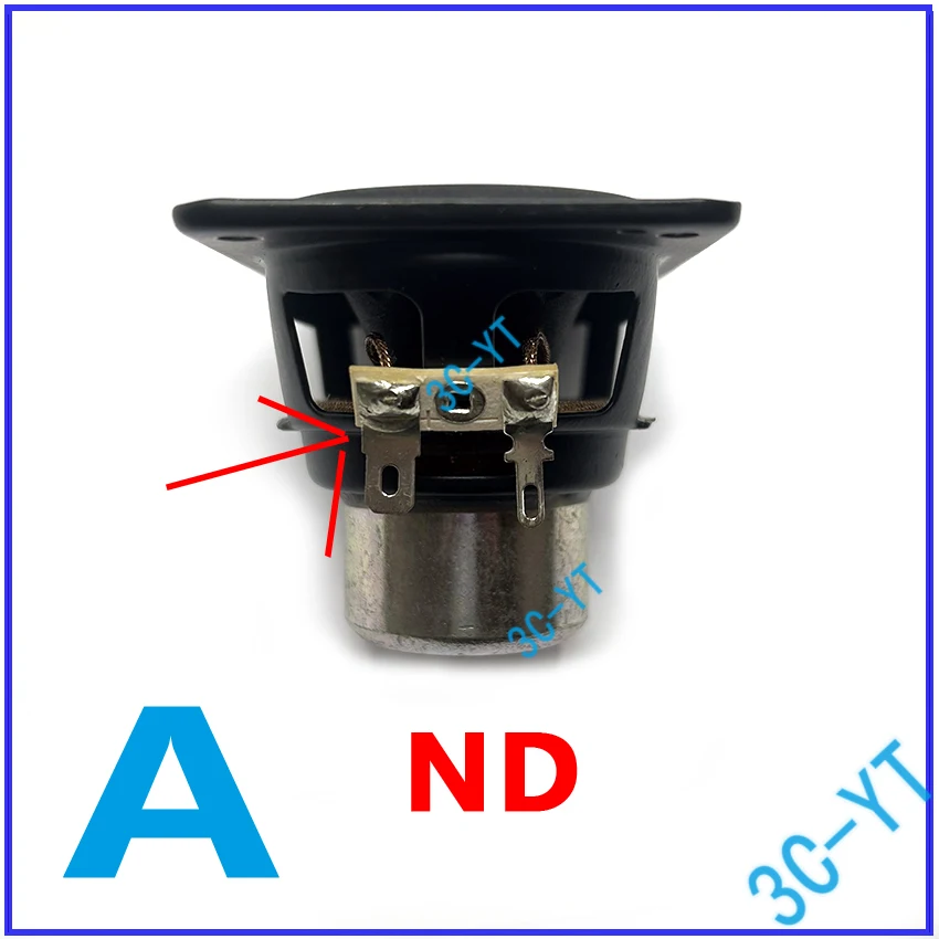 Imagem -06 - Alto-falante Médio Tweeter Chifre para Carregamento5 nd Alto-falantes 3ohm 20 w 30w 1pc