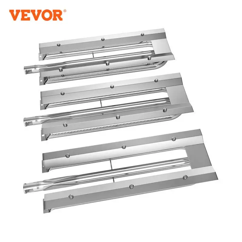 VEVOR 3 Packs BBQ Burners Replacement 16.1