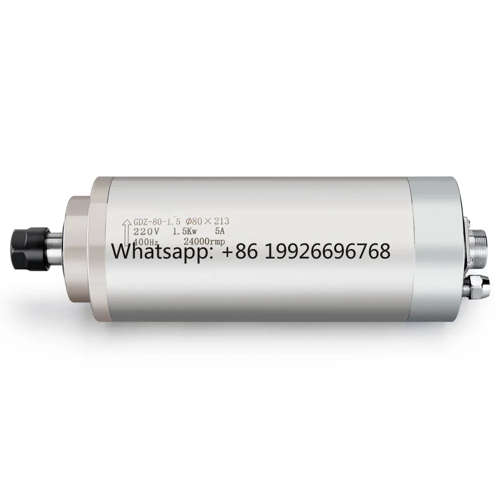 

ЧПУ-шпиндельный двигатель переменного тока с водяным охлаждением, 0.3кВт, 0.8кВт, 1.2кВт, 1.5кВт, 2.2кВт, 3кВт, с регулировкой частоты, 24000 об/мин, 36000 об/мин, 60000 об/мин