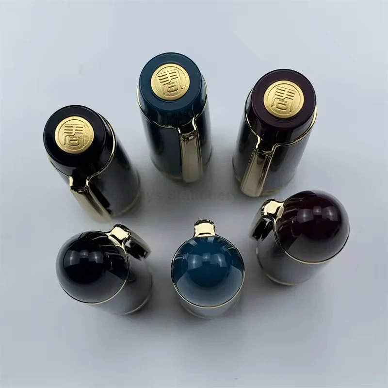 Wingsung/Junlai 630 Resin Fountain Pen NO.8 Iraurita Fine Nib Brief Piston Gold Clip Business Writing school Stationery Gifts