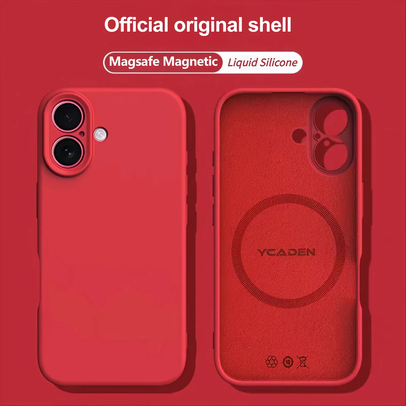 Original Liquid Silicone For Magsafe Magnetic Case For iPhone 17 Air 16 Plus 15 14 13 12 Pro Max 11 