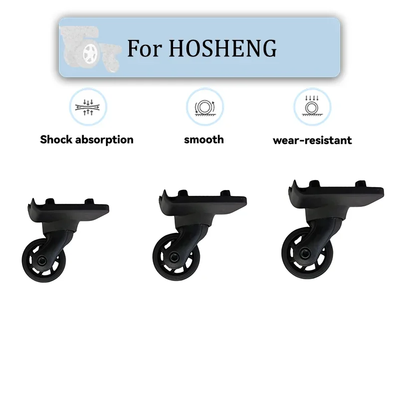 

For HOSHENG A99 Suitcase Wheel Replacement Kit - 360° Spinner Wheels with Bearings(*2PCS/4PCS) Replacement with Bearings - Easy