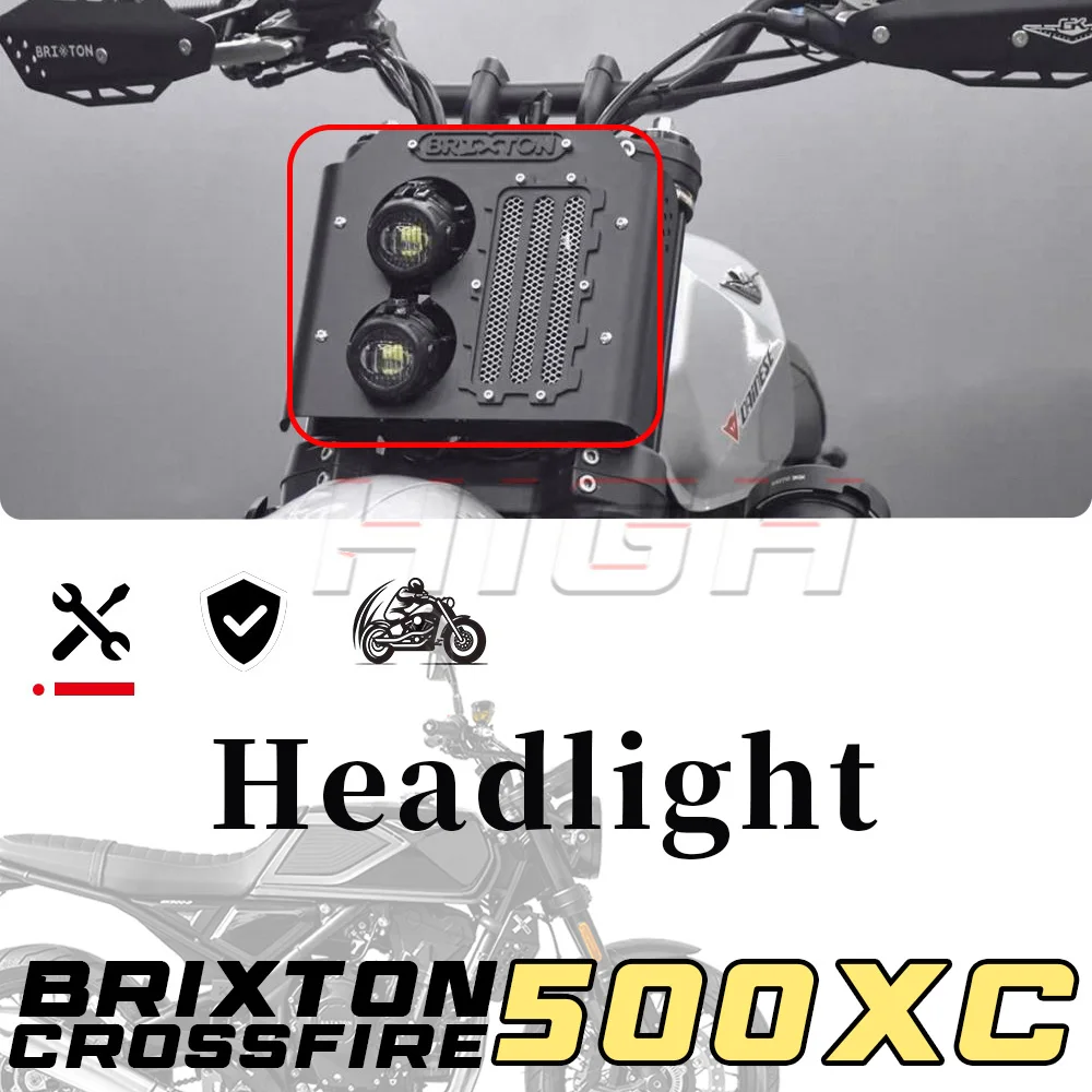 

Фара в сборе BRIXTON CROSSFIRE 500XC Светодиодные линзы Фары дальнего и ближнего света 500XC 500xc