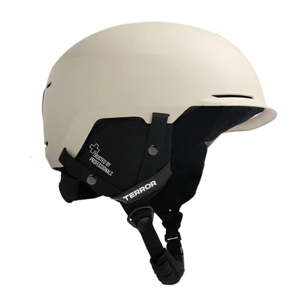 

TERROR P1 Snow Sport Helmet | Warm Ventilated Design, Adjustable Asian Fit Comfort for Adult Ski & Snowboard Riders