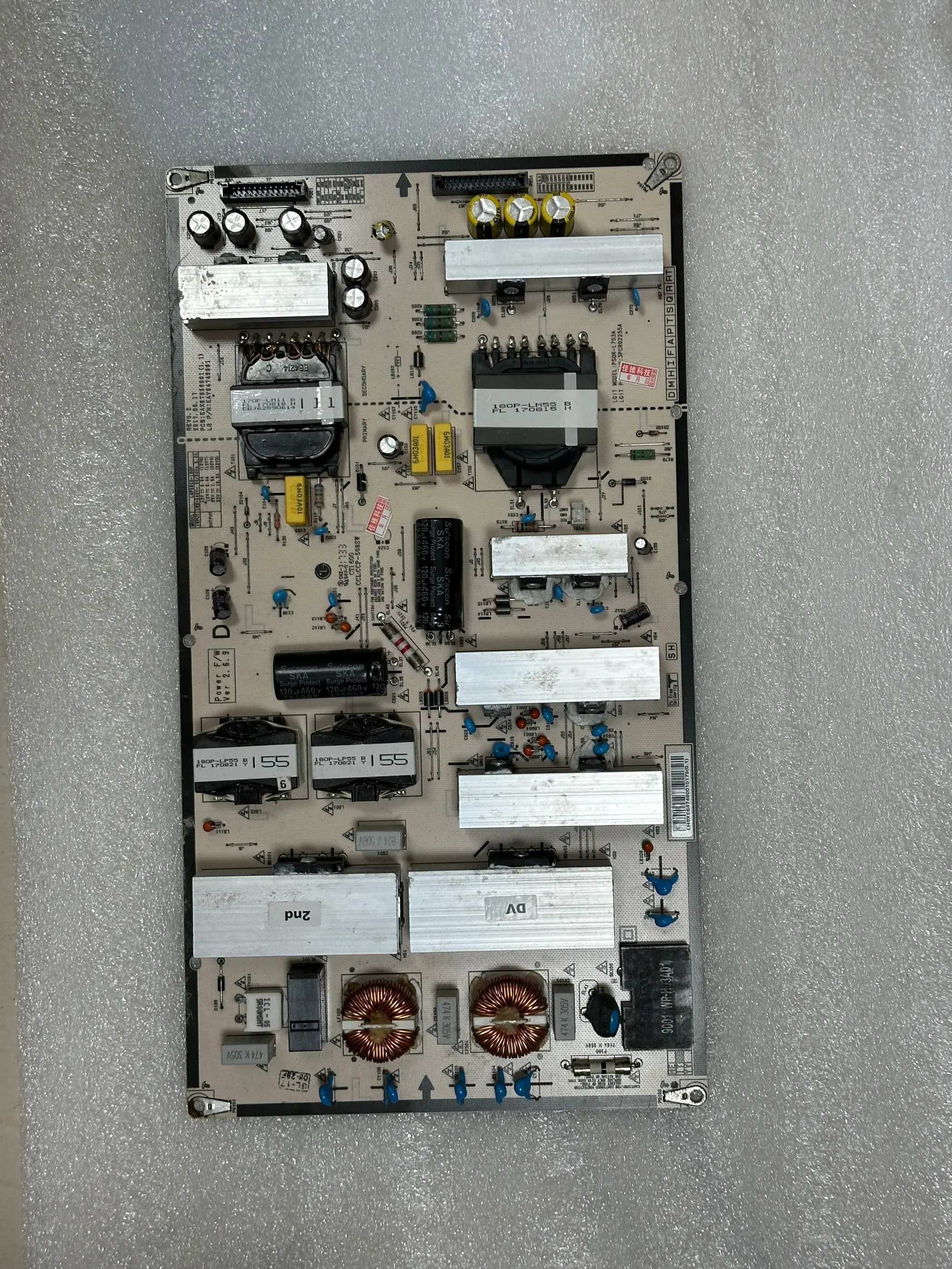 

Original OLED55B8PCA LCD TV power board LGP55C8-180P EAX67858001