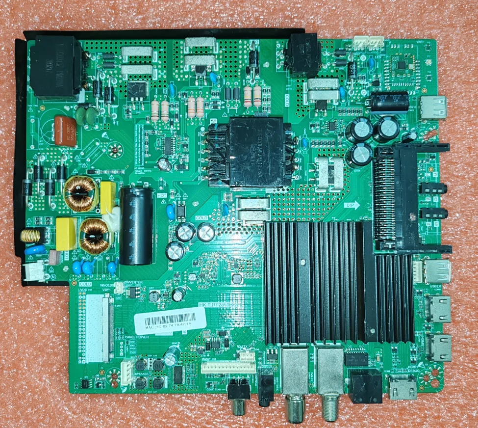 HK.T.RT2851P839 Scheda madre TV di rete WiFi tre in uno 4K, testata bene, foto fisica 3 specifiche