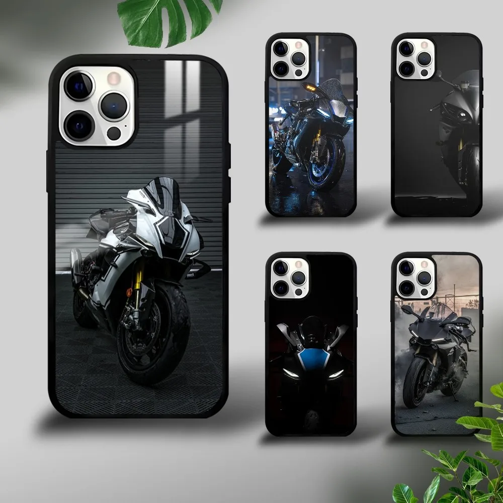 Sport Y-YamahaeS Cool Motorrad Phone Case For iPhone 16 15 14 13 12 11 Pro Xs Max Mini Plus Celulares Hard Funda