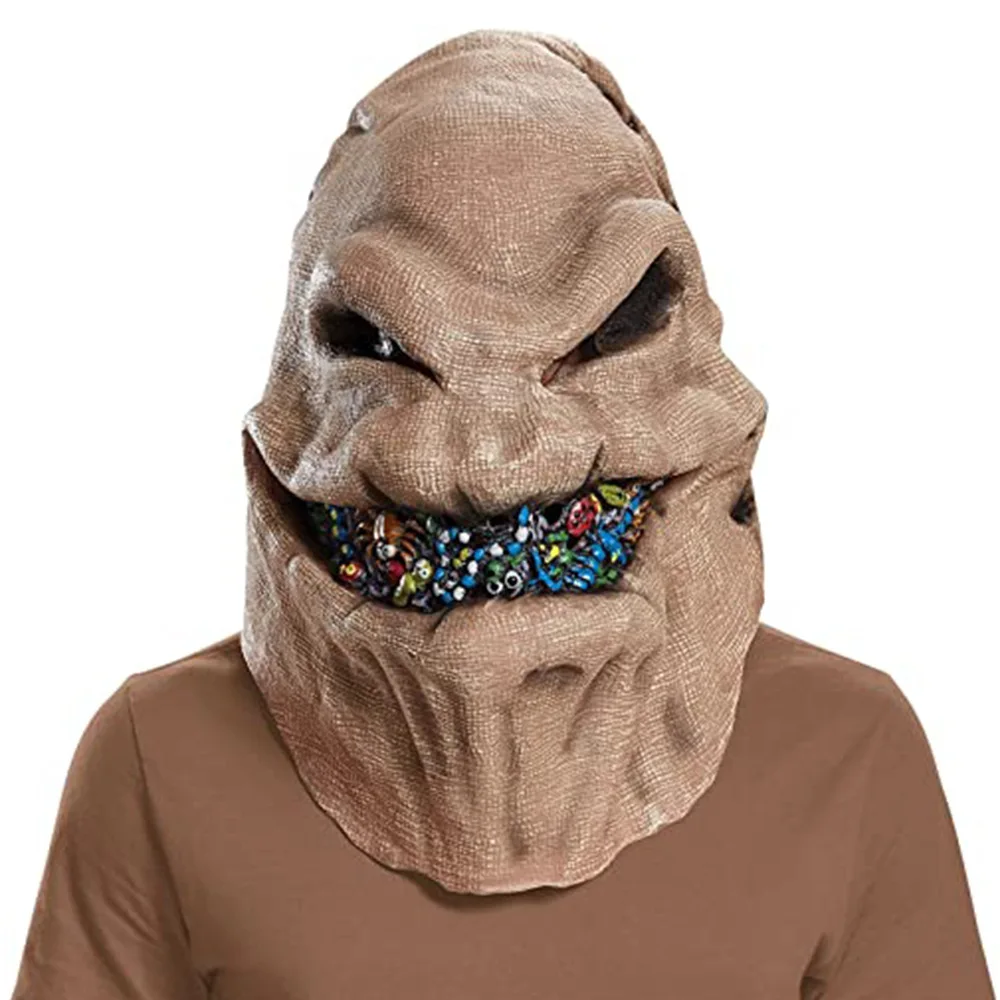 New pre Christmas nightmare Oogie Boogie cosplay mask costume latex helmet Halloween gift props