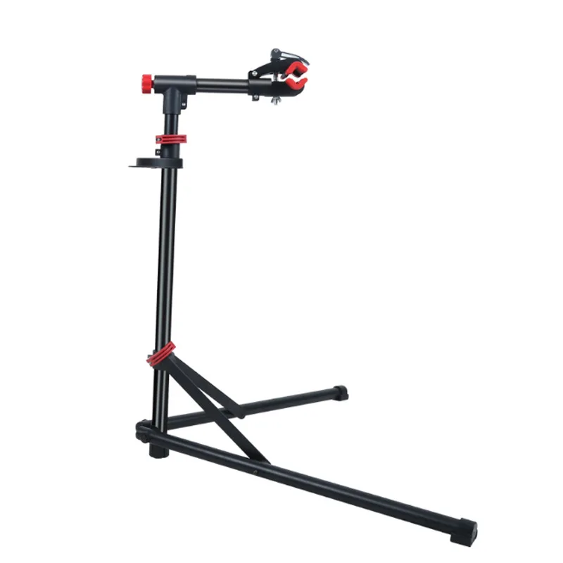 Bicycle Repair Stand Highway Bicycle Shunting Repair Rack Mountain Telescopic Folding Display Parking Rack