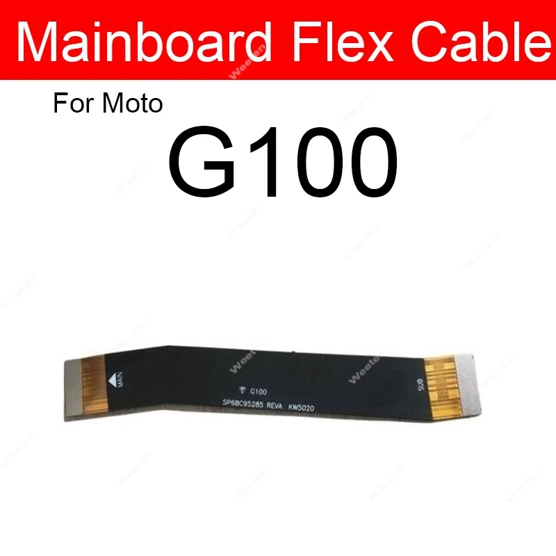 For Motorola MOTO G40 G50 G60 G60s G100 G200 5G Mainboard LCD Flex Cable Motherboard Flex Ribbon LCD Flex Replacement Repair