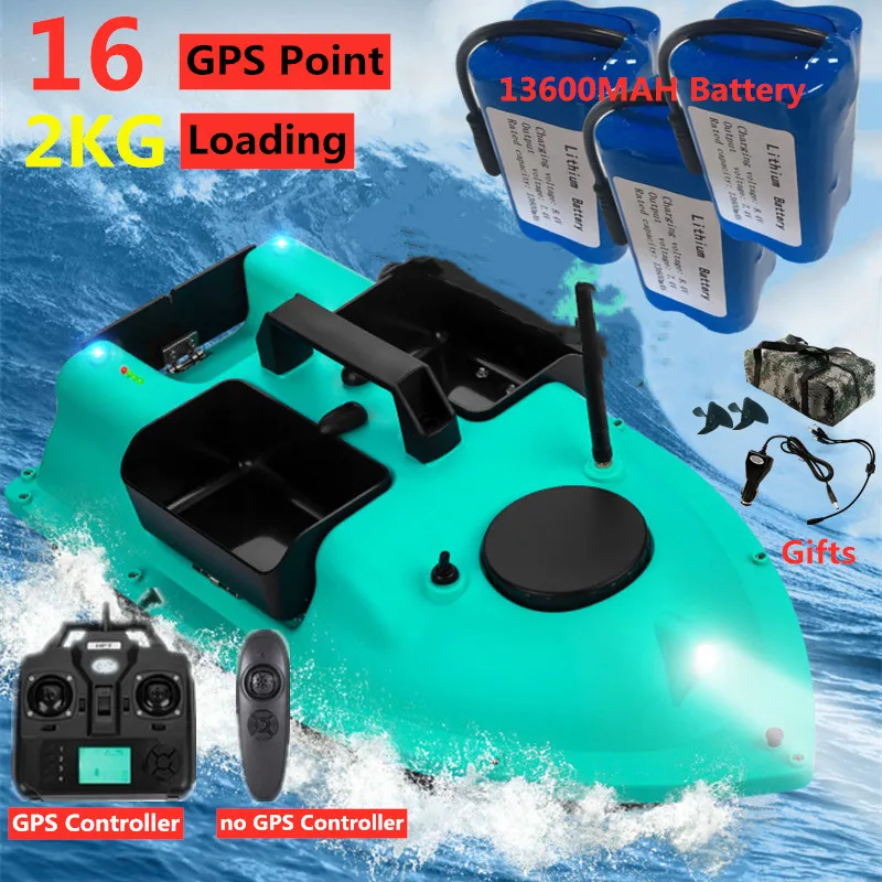 

Лодка Рыболовная с GPS, 16 точек, 2 кг, 500 м