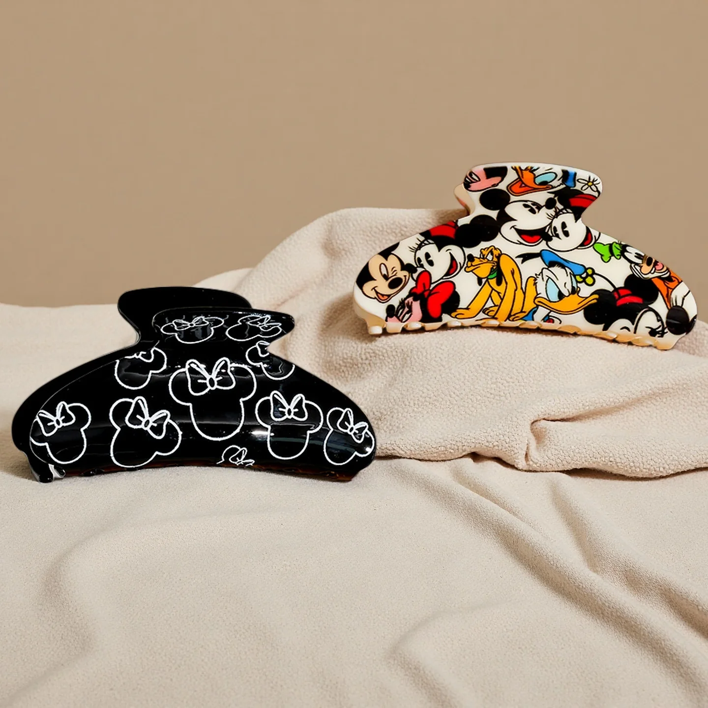 

Заколки для волос Disney с Микки и Минни, многофункциональные аксессуары для волос, заколки для волос