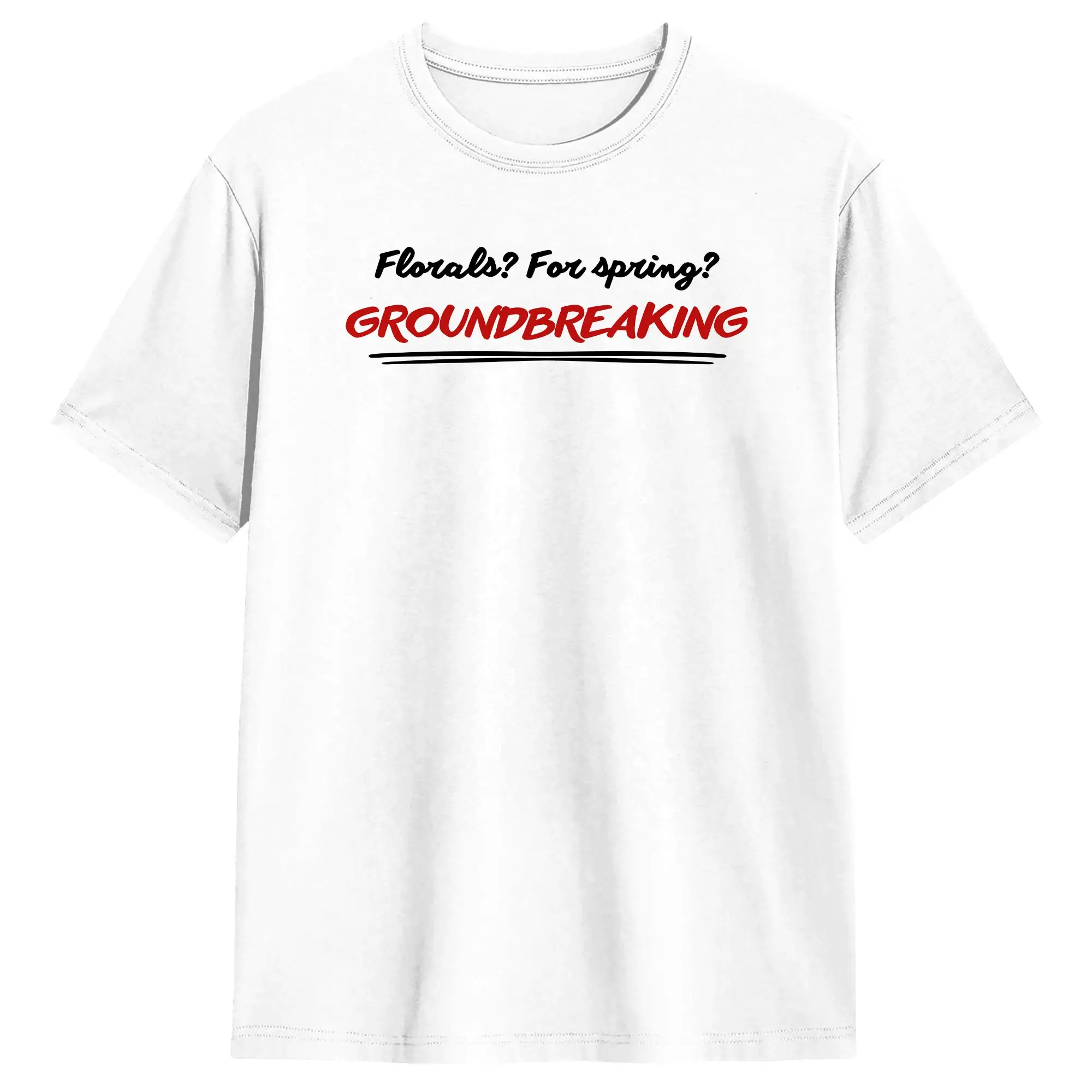 Harajuku T Shirt Summer Devil Wears Pradad Trendy Cool T Shirts Florals For Spring Groundbreaking Cotton Tee Shirt for Man Tees