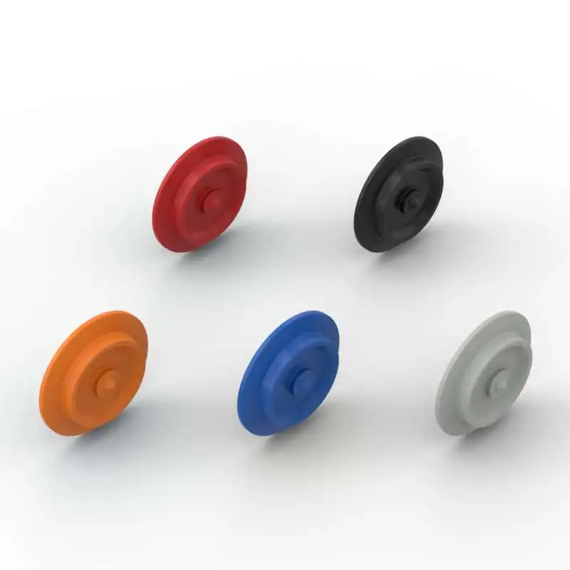 MOC 10 個一般的な 57878 積み重ね可能な交換可能なレンガ列車の車輪ビルディングブロック魅力的なおもちゃ大人の男の子のホリデーギフト