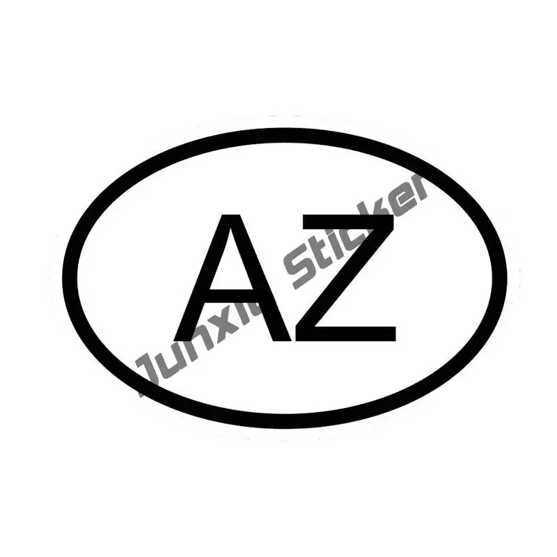 أربائيا ملصق سيارة اكسسوارات الإبداعية أذربيجان النصر انسداد خدش ديكور النافذة الخلفية العلم الوطني الغراء ملصق #4