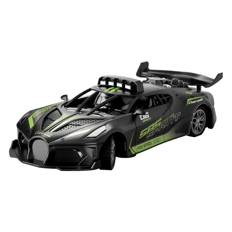 Children\'s remote control car four-way charging wireless electric toy Bugatti car racing toy hydraulic rc