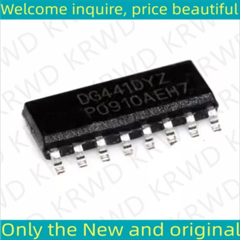 5PCS DG441DYZ New and Original Chip IC  DG441DY-T1-E3 DG441DY-T1 DG441D  SOP-16