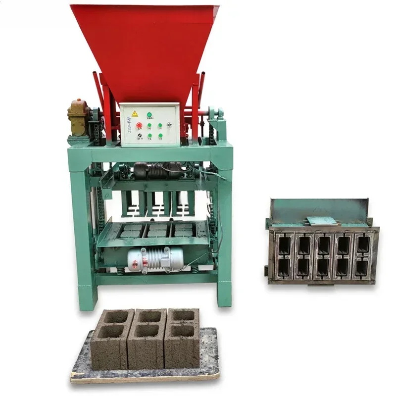 2022 Concrete Cement Brick Making Machinery Clay Brick Making Machine Automatic Block Forming Machine with Hopper Hot sales