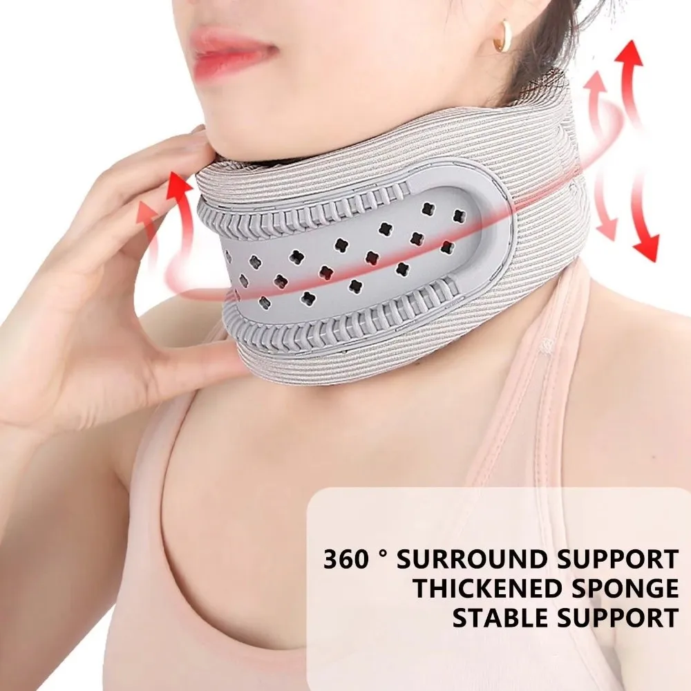 Comfortable Anti Bowing Neck Brace Breathable Portable Neck Support Sleeve Neck Orthopedic Stabilizes Cervical Corrector Unisex