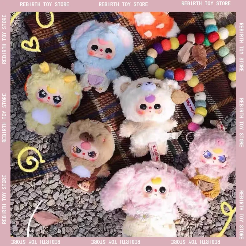 

Genuine Baby Three Cutie Series Plush Mystery Blind Box Vinyl Bag Pendant Kawaii Fashion Toys Decoration Dolls Birthday Gifts