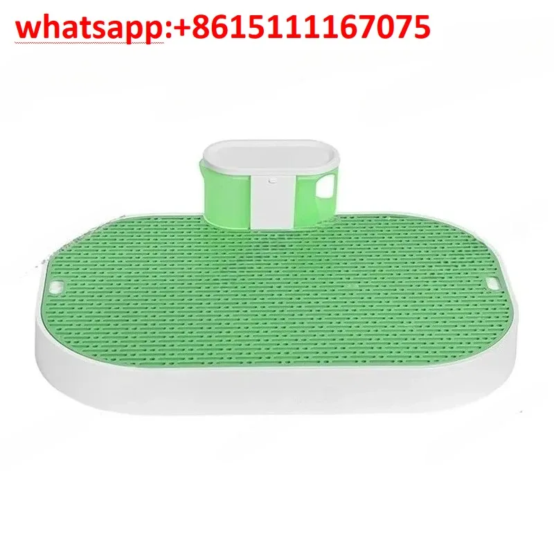 Indoor Mesh Dog Potty Tray With Removable Mesh, Non-Slip Base Dog Toilet For Disposable Puppy Pee Pads
