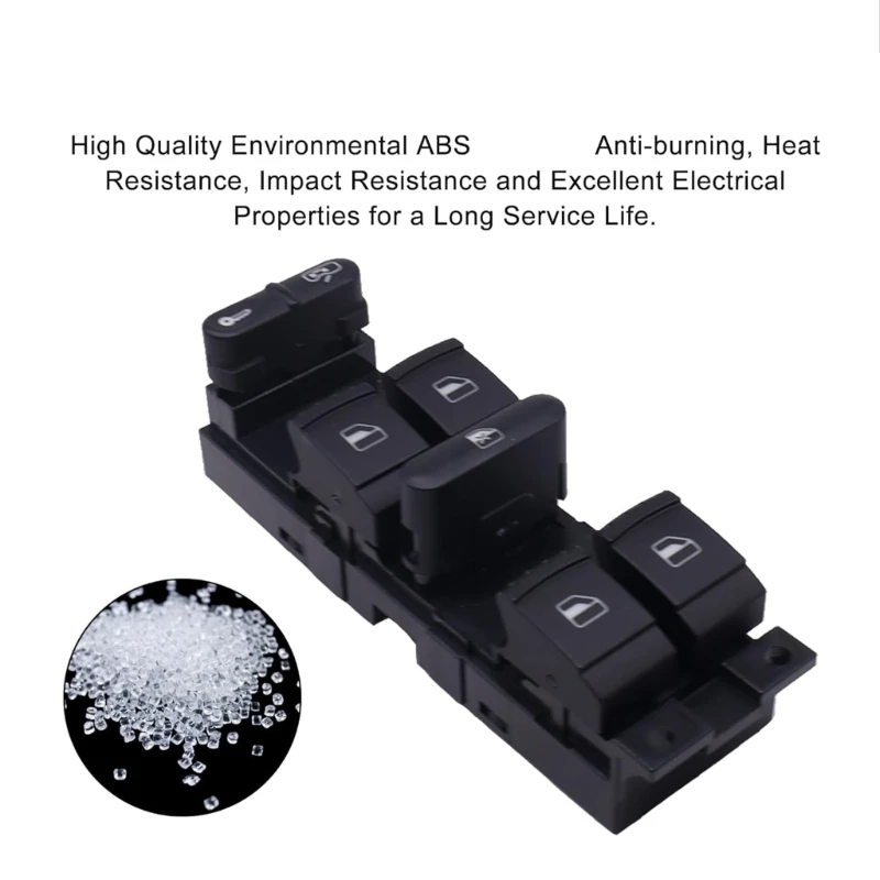 L5BC Electric Power Window Switches Window Glass Lifters Switches For Select Model Replaces Part Number 3BD959857