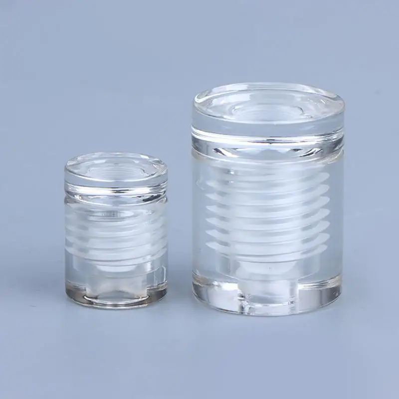 Heavy Duty Clear Acrylic Advertising Screws Transparent Support Nails for Billboard Glass Wall Installation