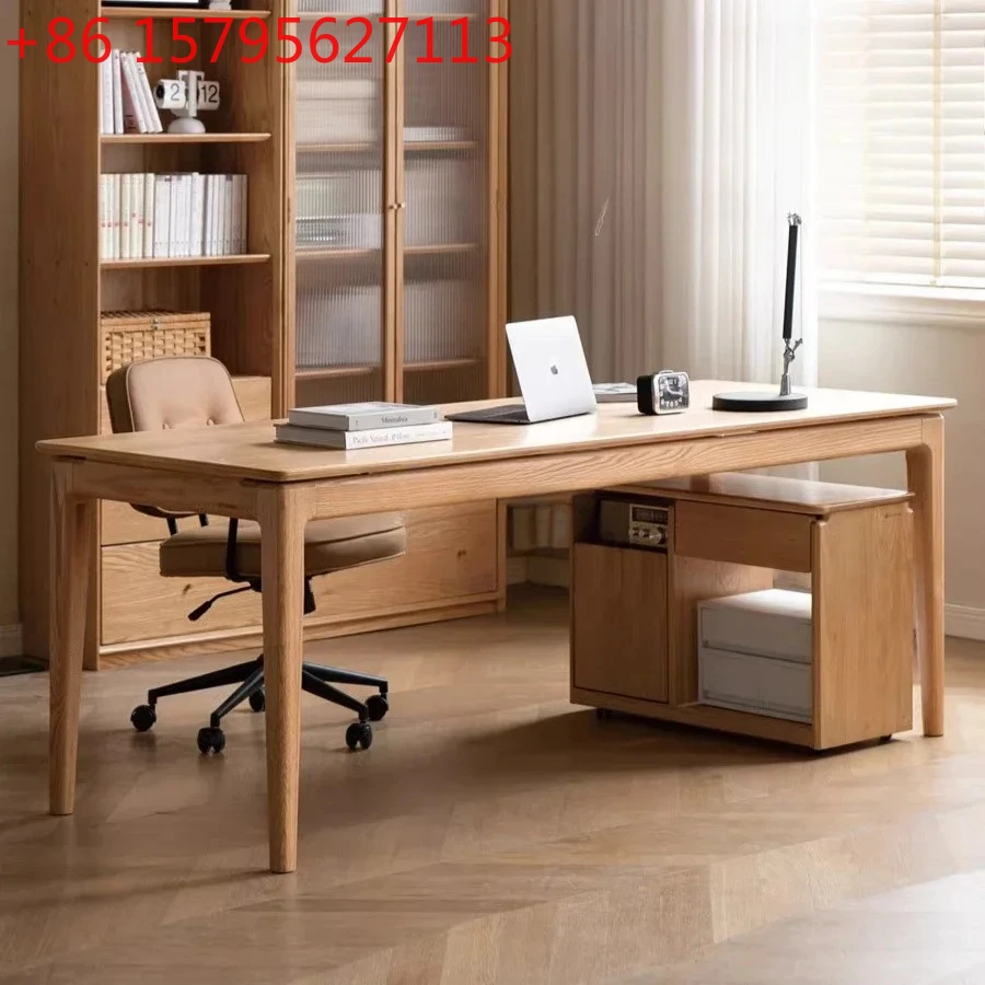 

Большой офисный стол руководителя с ящиками, роскошный, с удобным хранением, прочный деревянный стол для компьютера, мебель для дома