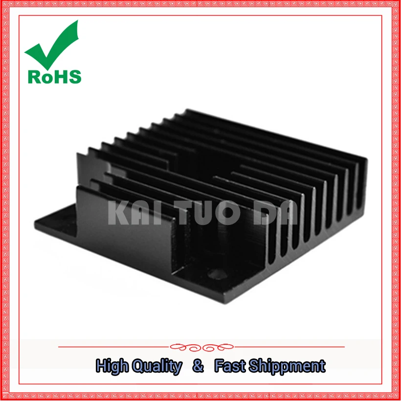 Black 3D Maker Makerbot Accessories MK7 / MK8 Heat Sink 40*40*11 NO.MP1708 40x40x11