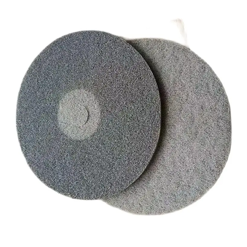 17 inch 430mm No Hole Fiber Grinding Pad Sponge Polishing Pad Diamond Polishing Wheel For Floor Cleaning Stone Marble Granite