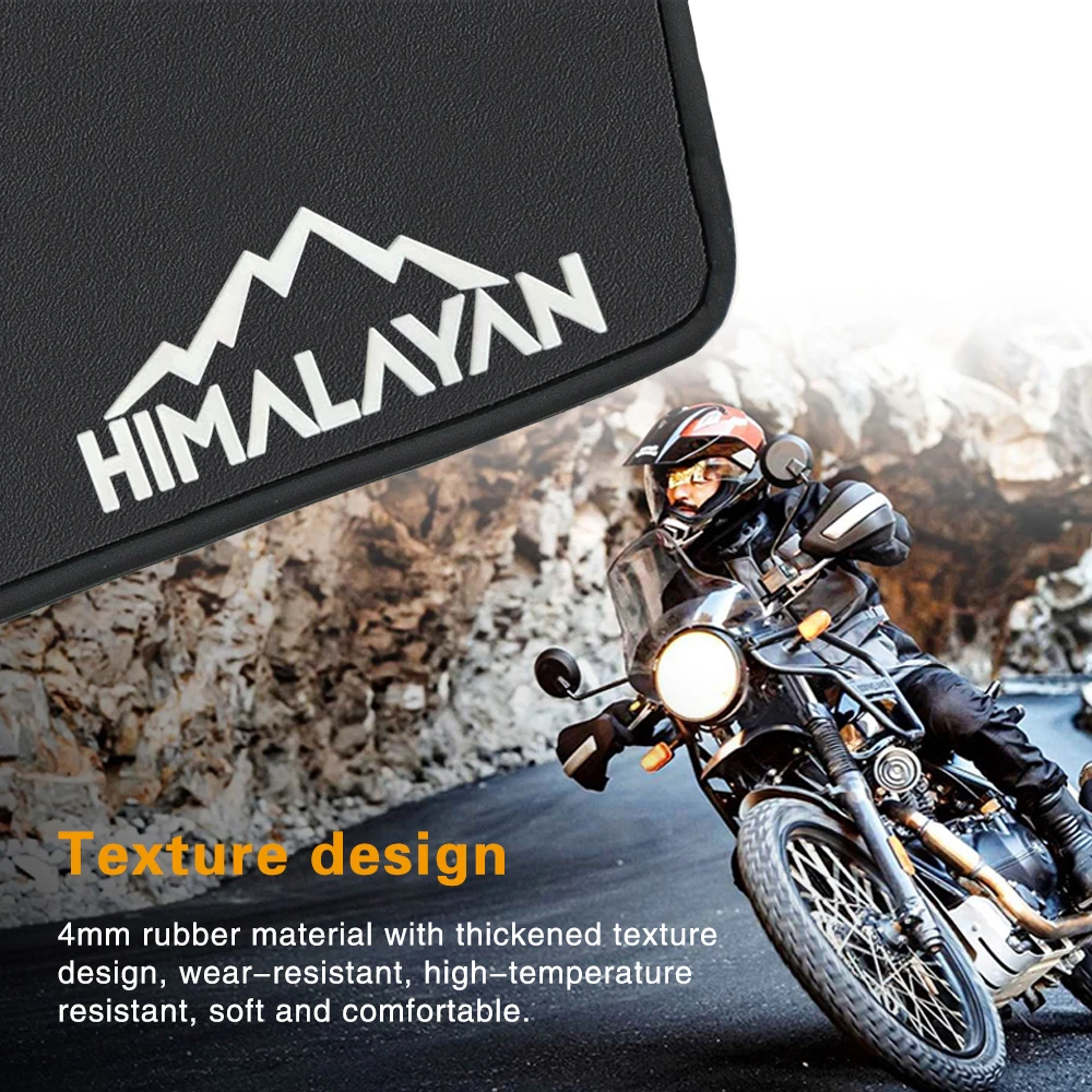 For Royal Enfield Himalayan 400 2021 Motorcycle Himalayan400 Side Fuel Tank Pad Sticker Rubber Sticker