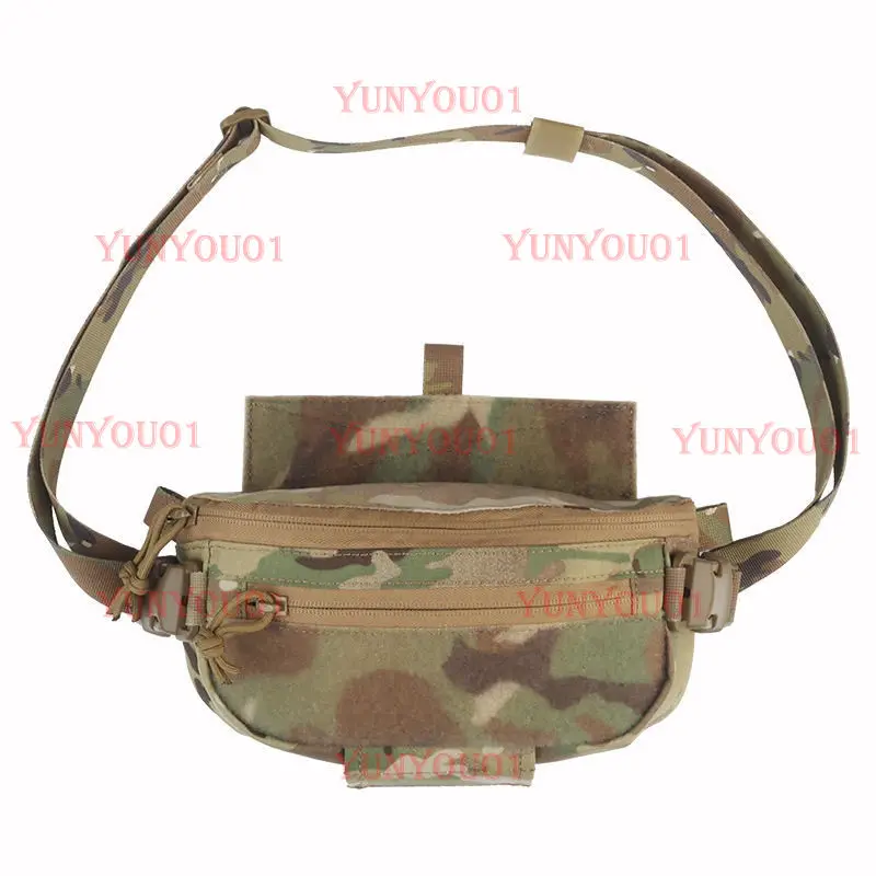 

Dual-purpose Multi-functional Lower Abdominal Bag, Tactical Vest Quick-unloading Multi-functional Expansion Bag