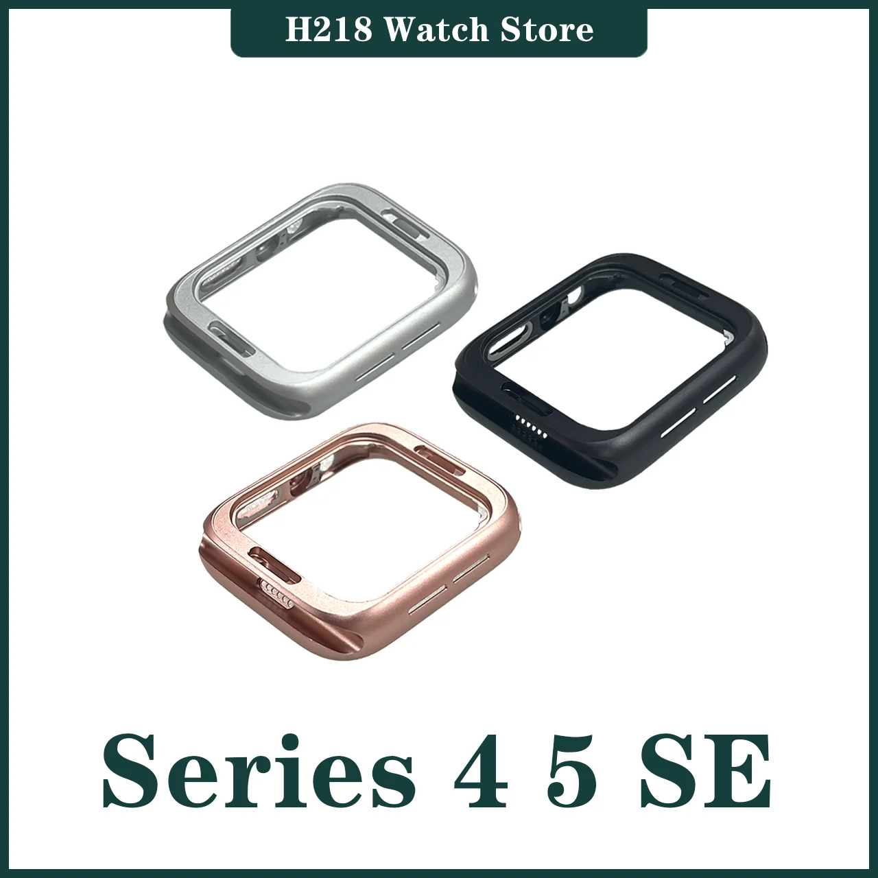 Aluminum Bezel Body Plate Chassis Replacement Parts Original Middle Frame for Apple Watch Series 4 5 6 7 8 SE SE2 40 41 44 45 mm