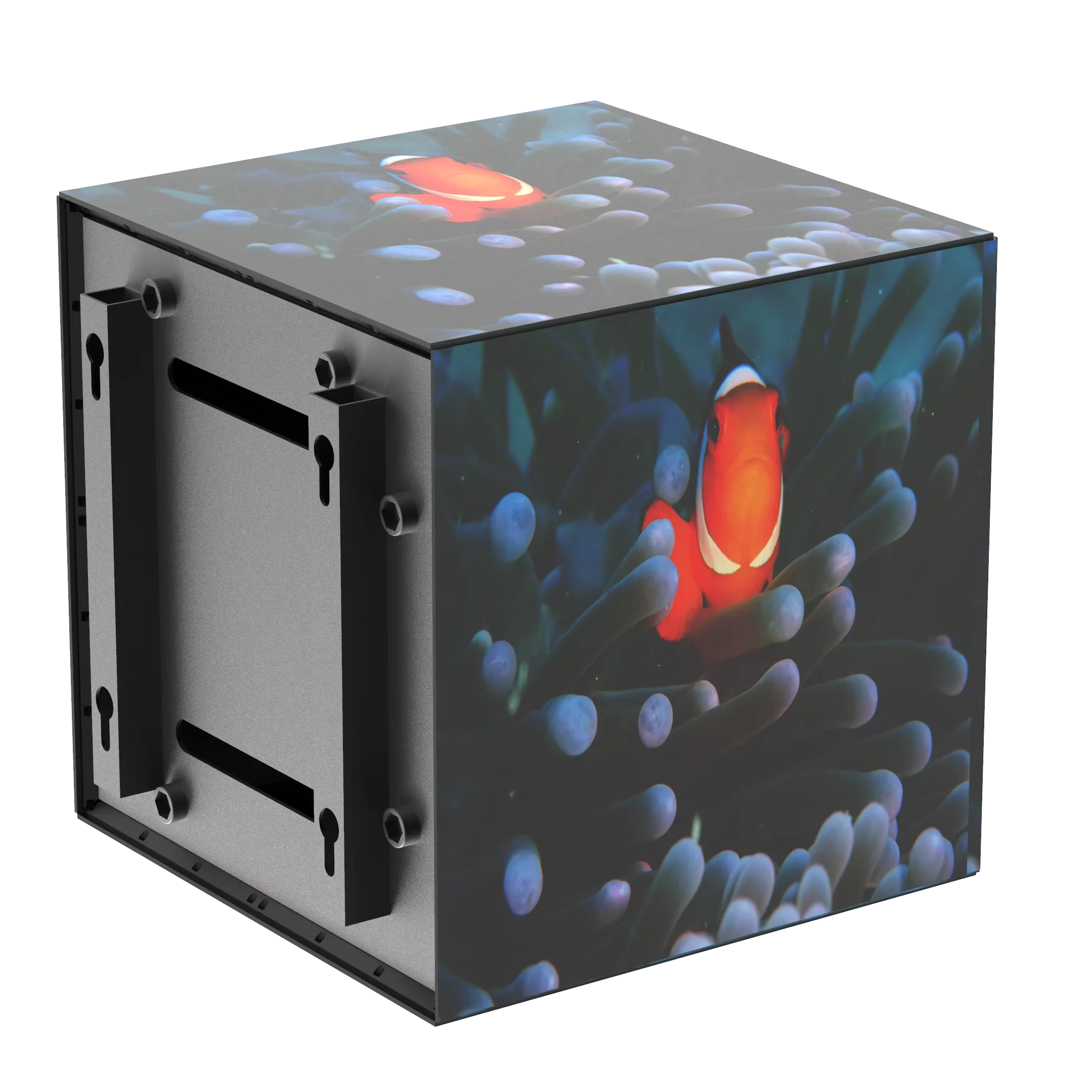 

Открытый и внутренний коммерческий куб с логотипом, дисплей бренда, волшебная коробка, куб, светоизлучающий диодный экран